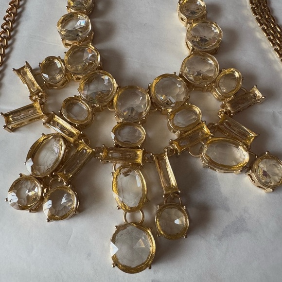 Necklace Jewelry Lot Elegant Glitz and Glam Gold and Silver Women's 8 Pieces - Picture 12 of 15